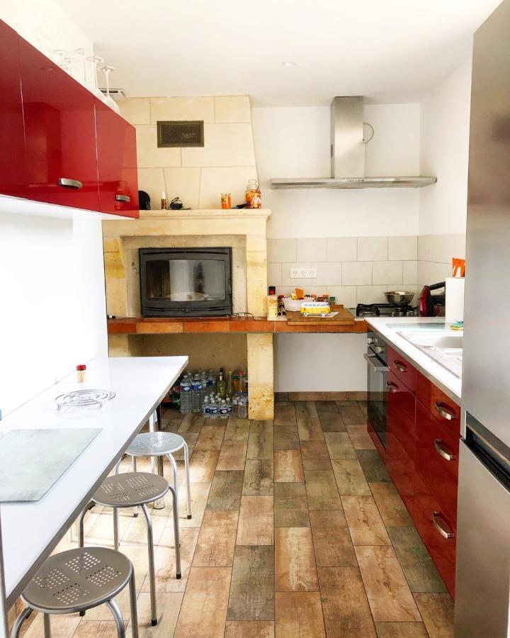 Ferienwohnung Au Lit De Vin Saint-Sulpice-de-Faleyrens Exterior foto